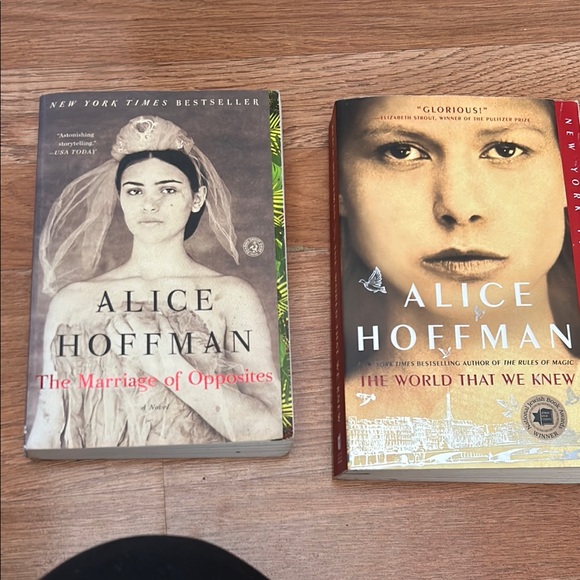 Alice Hoffman Book Set - The Marriage of Opposites & The World That We Knew - Picture 1 of 3
